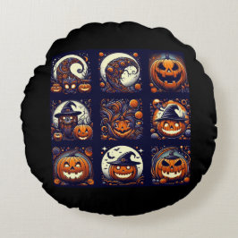 ハロウィーン ラウンドクッション