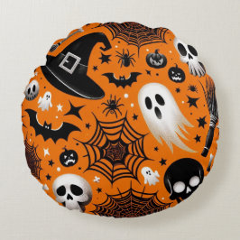 ハロウィーン ラウンドクッション