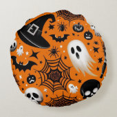 ハロウィーン ラウンドクッション (裏面)