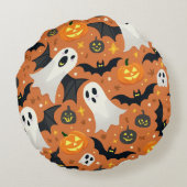 ハロウィーン ラウンドクッション (裏面)