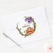 ハロウィーン ラウンドシール (封筒)