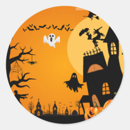 ハロウィーン ラウンドシール