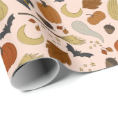 ハロウィーン ラッピングペーパー (ロールコーナー)