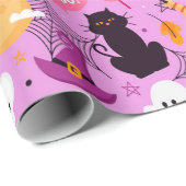 ハロウィーン ラッピングペーパー (ロールコーナー)