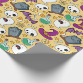 ハロウィーン ラッピングペーパー (角)