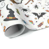 ハロウィーン ラッピングペーパー (ロールコーナー)