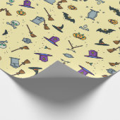 ハロウィーン ラッピングペーパー (角)