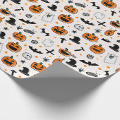 ハロウィーン ラッピングペーパー (角)