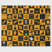 ハロウィーン ラッピングペーパー (フラット)