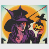 ハロウィーン ラッピングペーパー (フラット)