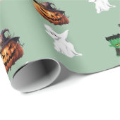 ハロウィーン ラッピングペーパー (ロールコーナー)