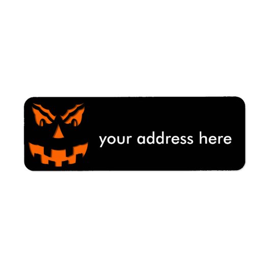 ハロウィーン ラベル (正面)