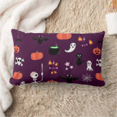 ハロウィーン ランバークッション (ブランケット)