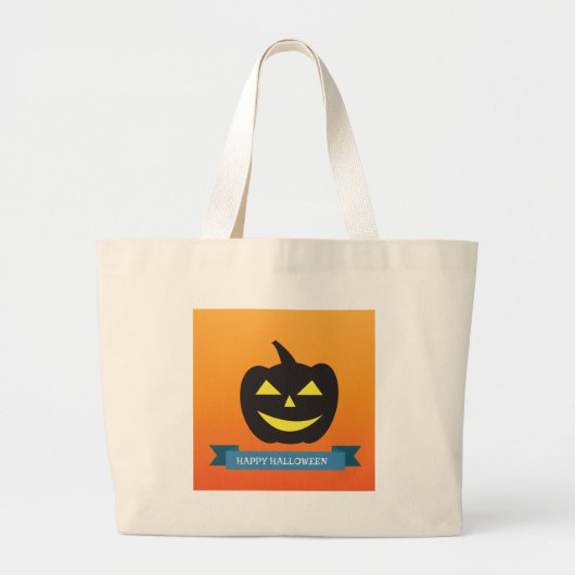ハロウィーン ラージトートバッグ (正面)
