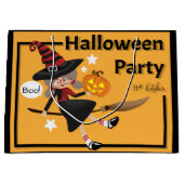 ハロウィーン ラージペーパーバッグ (正面)