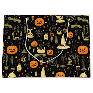 ハロウィーン ラージペーパーバッグ