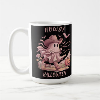 ハロウィーン リトロ ウエスタン カウボーイ おばけ ラッソ コーヒーマグカップ