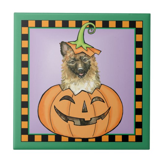 ハロウィーン・レイケノワ タイル (正面)