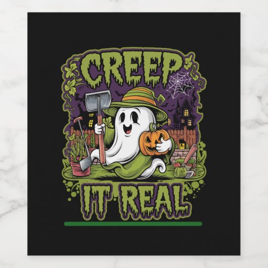 ハロウィーン ワインラベル (シングルラベル)