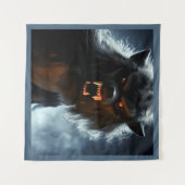 ハロウィーン – 人狼1 タペストリー (正面(横))