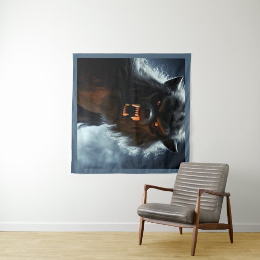 ハロウィーン – 人狼1 タペストリー (インサイチュ(横))