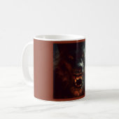 ハロウィーン – 人狼3 コーヒーマグカップ (正面左)