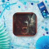 ハロウィーン – 人狼3 ペーパープレート (パーティー)