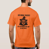 ハロウィーン!共和党員を落選させろ Tシャツ (裏面)