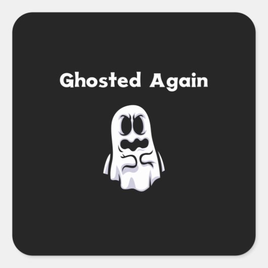 ハロウィーン – 再びゴースト スクエアシール (正面)