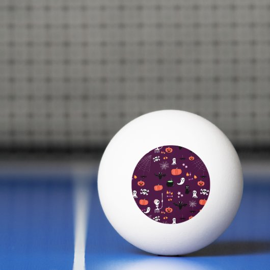 ハロウィーン 卓球ボール (ネット)