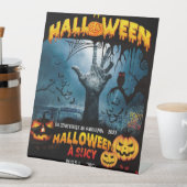 ハロウィーン 台座サイン (インサイチュ)