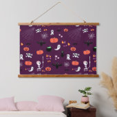 ハロウィーン 吊り下げ型タペストリー (寝室)