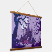 ハロウィーン 吊り下げ型タペストリー (傾斜あり)