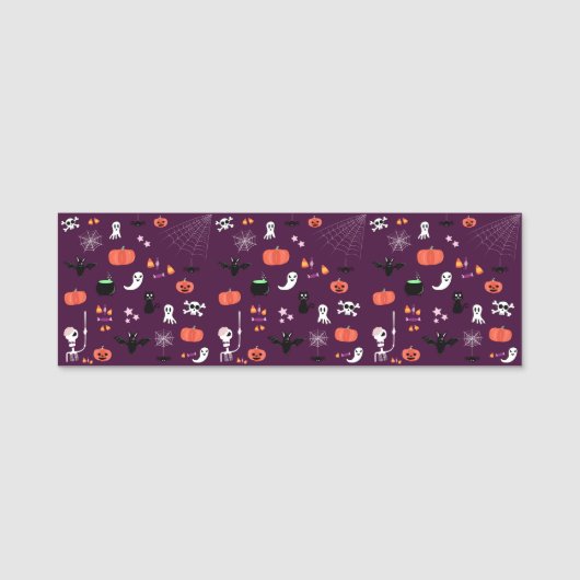 ハロウィーン 名札 (正面)