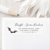 ハロウィーン |差出人住所ラベル ラベル (インサイチュ)