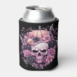 ハロウィーン – 幽霊のよく出るピンクスカル 缶クーラー
