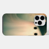 ハロウィーン/幽霊/秋/お洒落オーナメント iPhoneケース (裏面横)