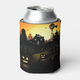 ハロウィーン – 怖いシーン4風車 缶クーラー