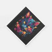 ハロウィーン/怖い猫/死んだ日 スタンダードランチョンナプキン (角)