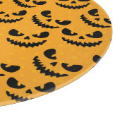 ハロウィーン：怖い顔、ヴィンテージスタイル。 カッティングボード (角)
