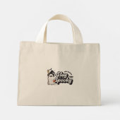 ハロウィーン、恐怖の時 ミニトートバッグ (裏面)