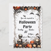 ハロウィーン 招待状 (正面)