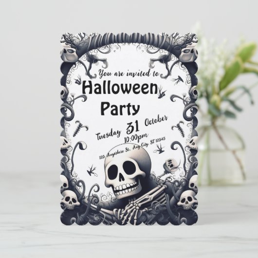 ハロウィーン 招待状 (スタンド正面)