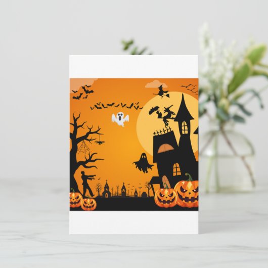 ハロウィーン 招待状 (スタンド正面)