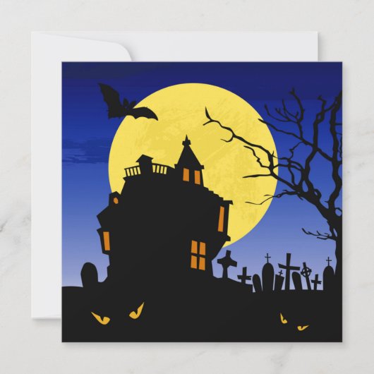 ハロウィーン 招待状 (正面)