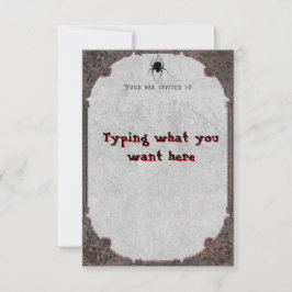 ハロウィーン/招待状 招待状