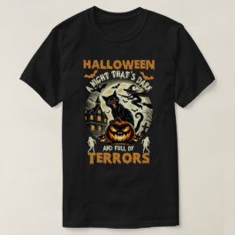 ハロウィーン:暗い夜 Tシャツ