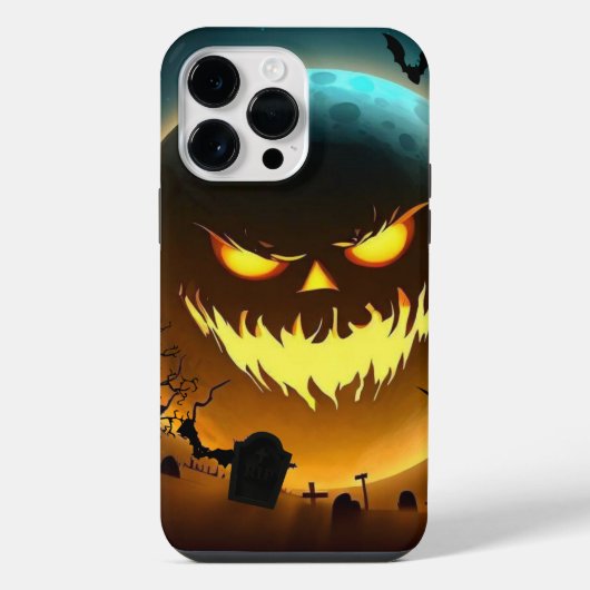 ハロウィーン/月/カボチャiPhone / iPadケース iPhoneケース (裏面)