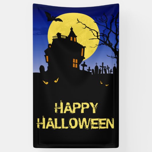 ハロウィーン 横断幕 (縦)