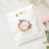 ハロウィーン – 水彩リース「ハッピーハント」 フェイバーバッグ (封をした状態)